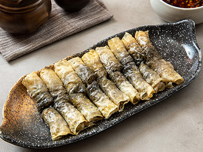 生態(tài)魚皮包飯